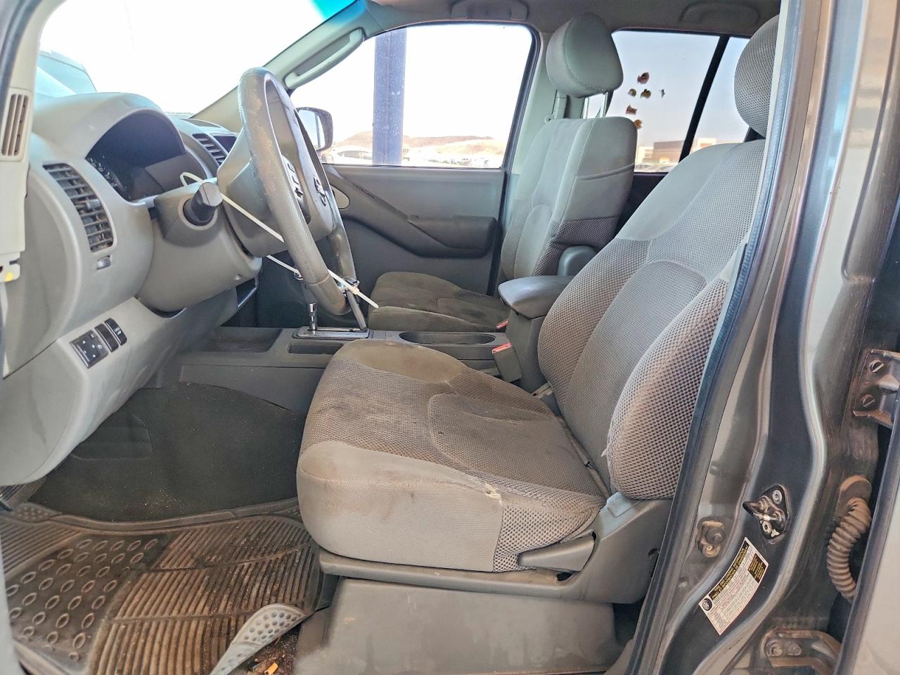 2008 Nissan Frontier Se V6 Gray vin: 1N6AD07U08C427686