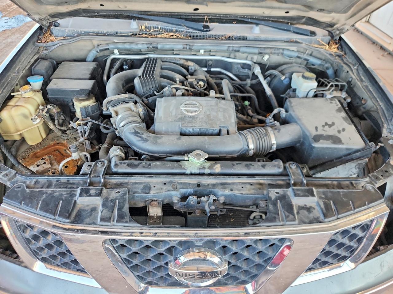 2008 Nissan Frontier Se V6 Gray vin: 1N6AD07U08C427686
