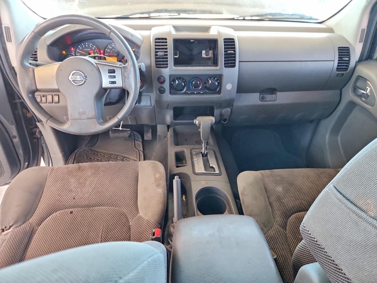 2008 Nissan Frontier Se V6 Gray vin: 1N6AD07U08C427686