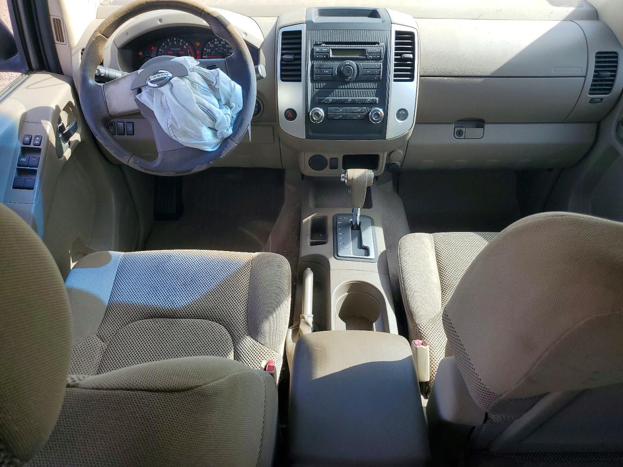 2009 Nissan Frontier Se V6 White vin: 1N6AD07U09C413871