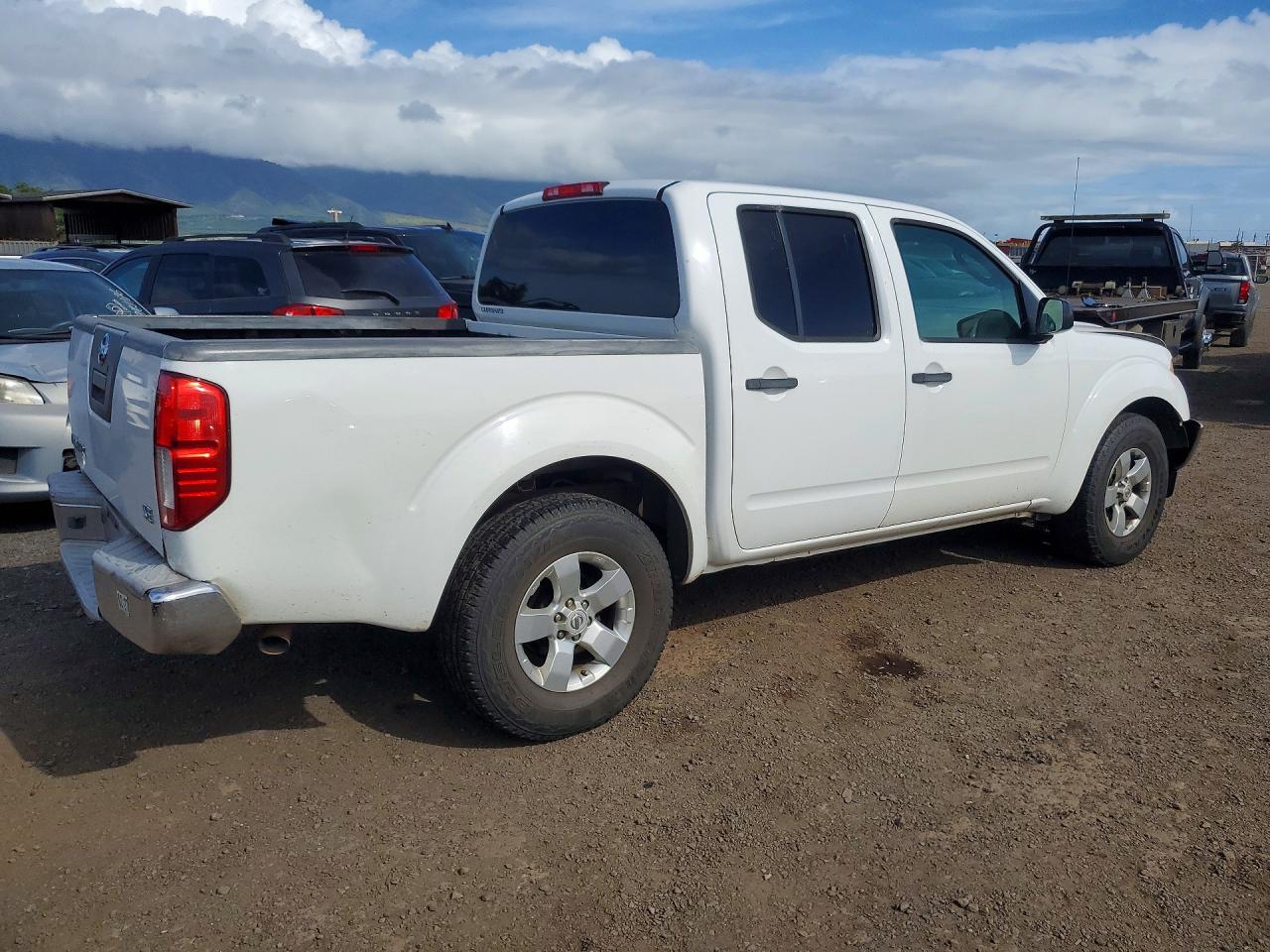 2009 Nissan Frontier Se V6 White vin: 1N6AD07U09C413871
