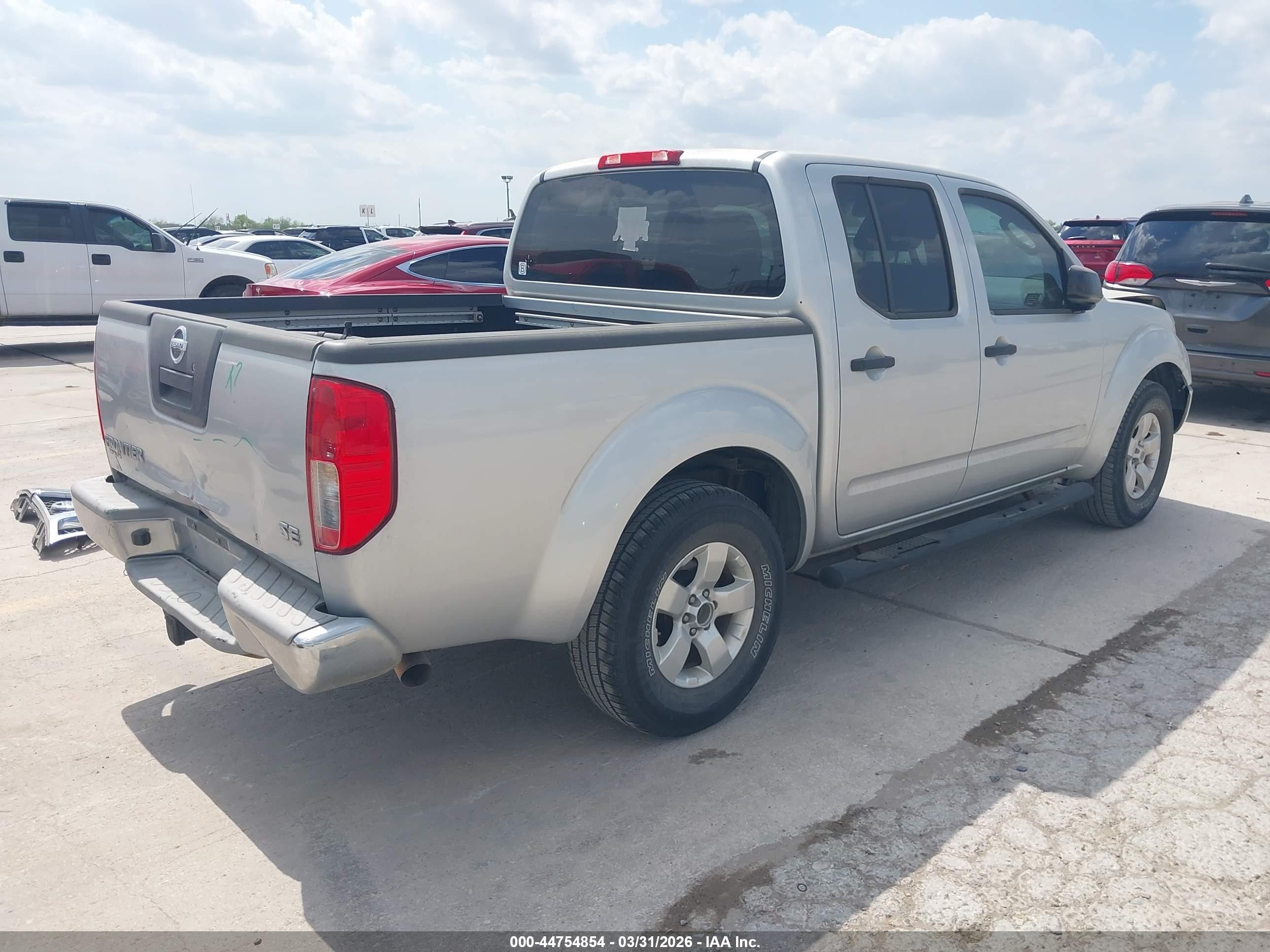 2009 Nissan Frontier Se Silver vin: 1N6AD07U09C428130