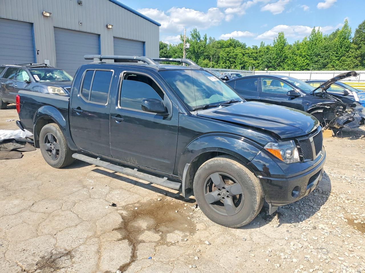 2005 Nissan Frontier Se Black vin: 1N6AD07U15C401397