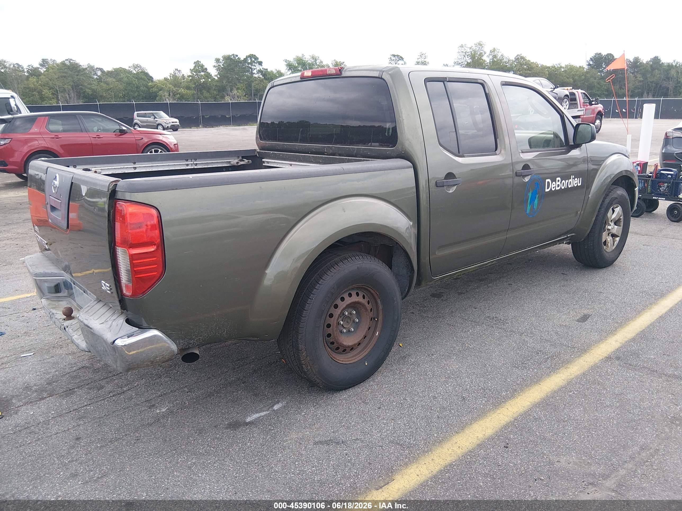 2005 Nissan Frontier Se Green vin: 1N6AD07U15C451698