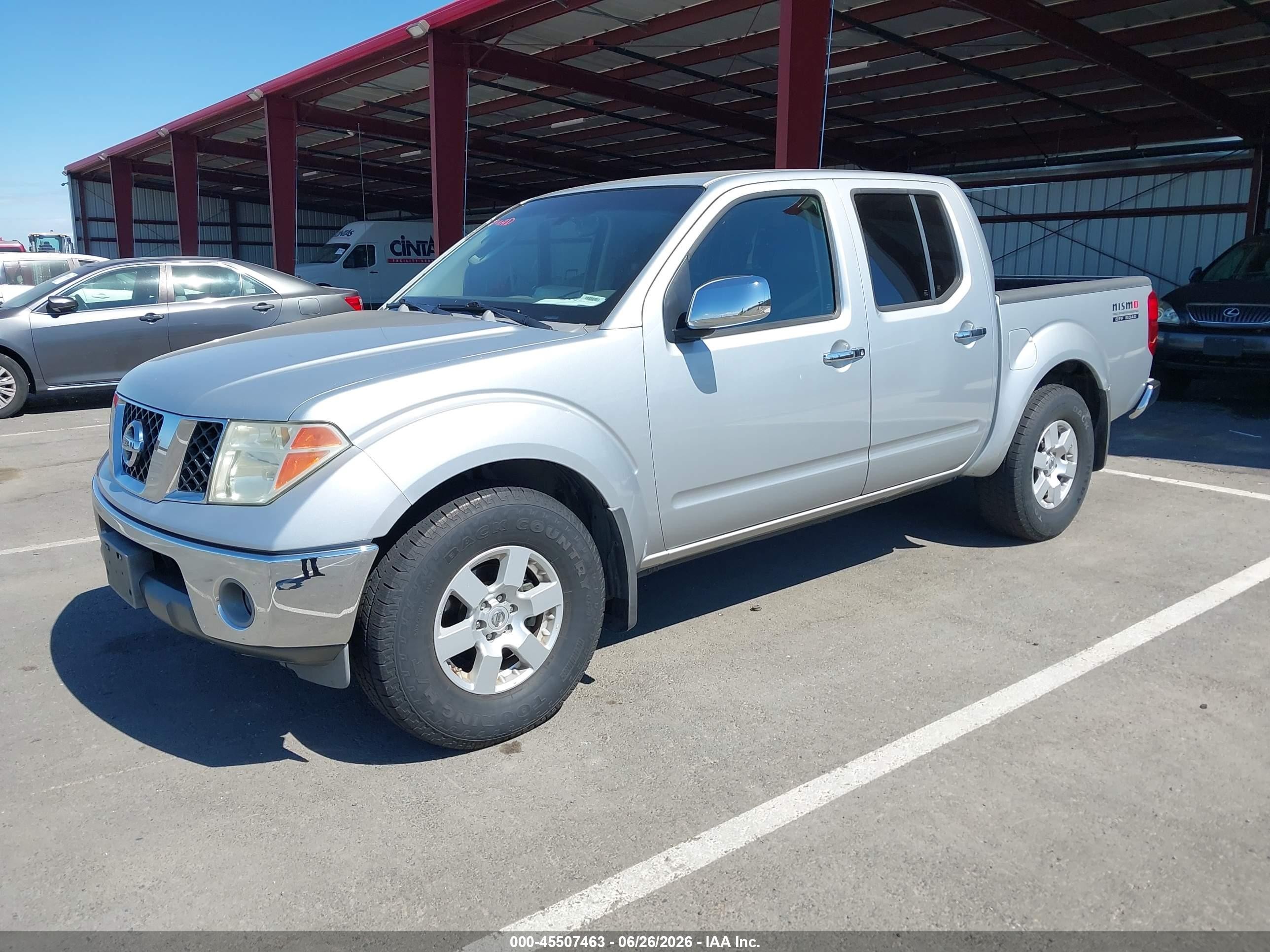2007 Nissan Frontier Nismo Off Road Silver vin: 1N6AD07U17C418283