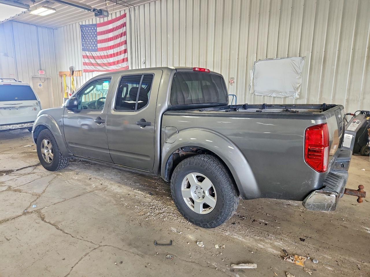 2007 Nissan Frontier Se Gray vin: 1N6AD07U17C427100