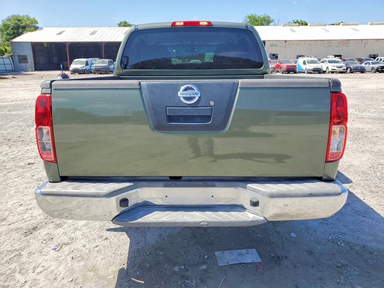 2005 Nissan Frontier Se Green vin: 1N6AD07U25C431864