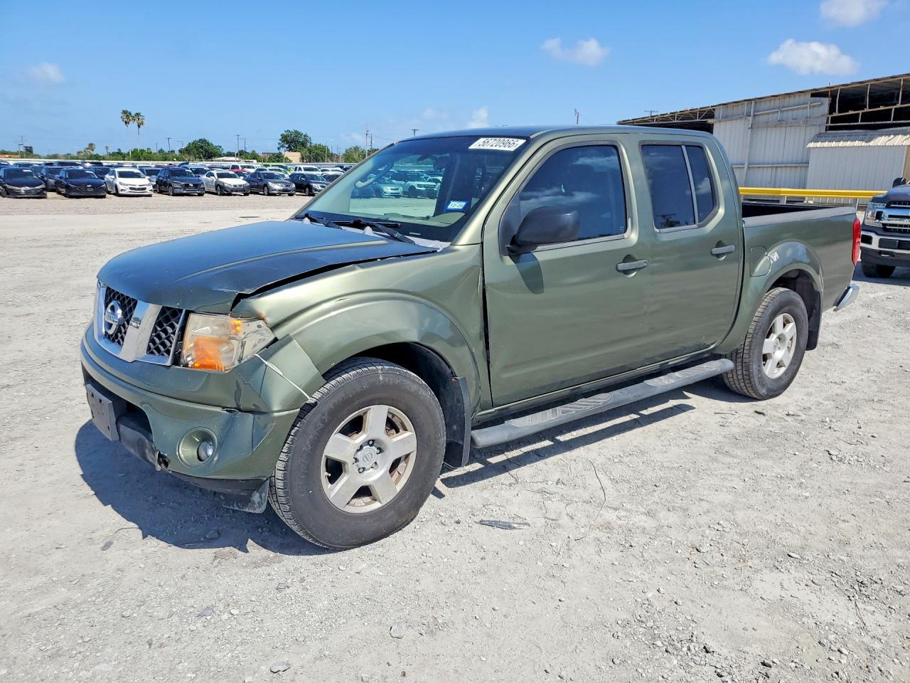 2005 Nissan Frontier Se Green vin: 1N6AD07U25C431864