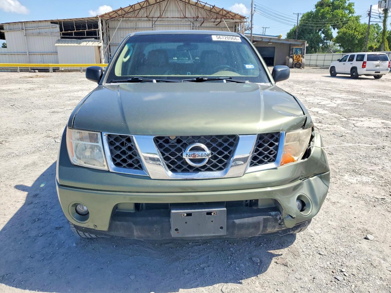 2005 Nissan Frontier Se Green vin: 1N6AD07U25C431864