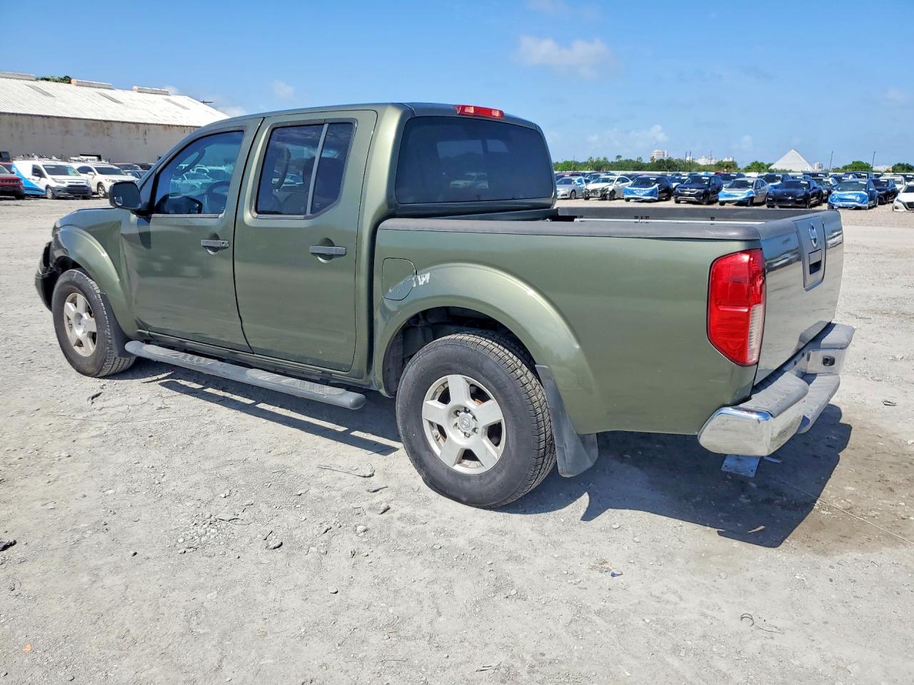 2005 Nissan Frontier Se Green vin: 1N6AD07U25C431864