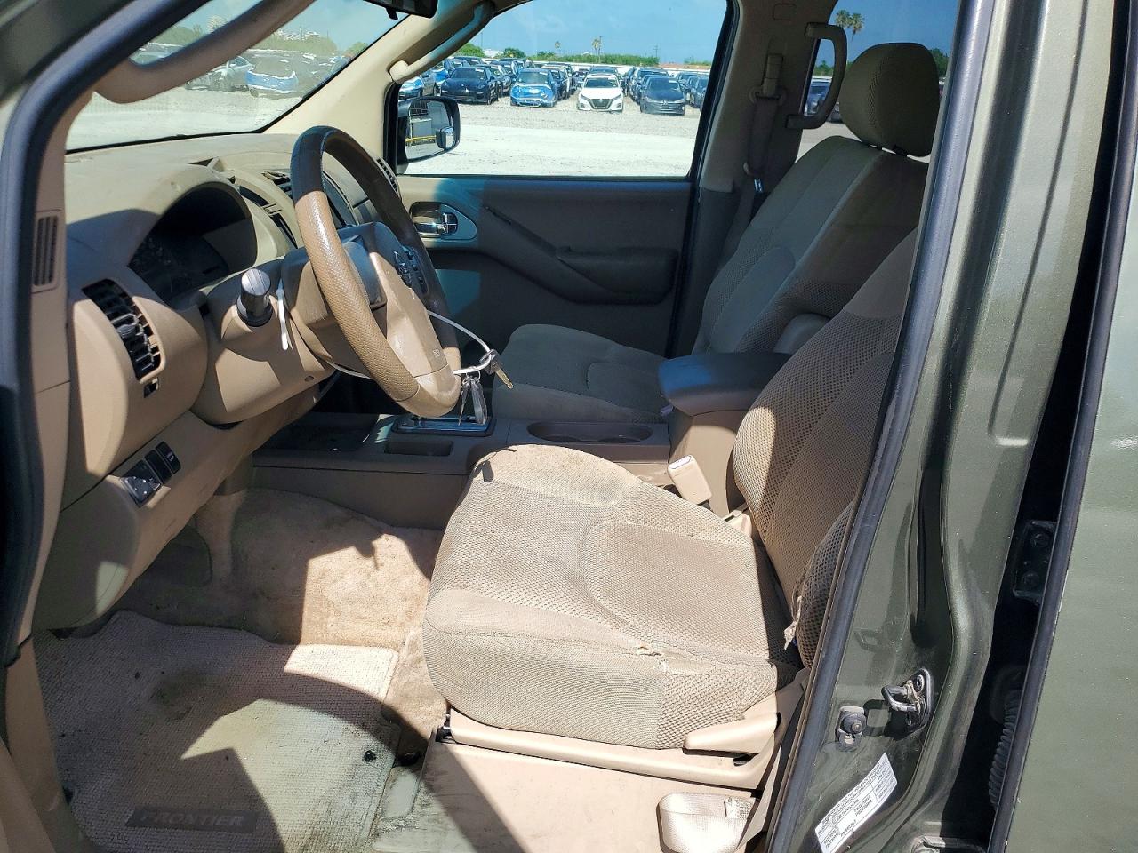 2005 Nissan Frontier Se Green vin: 1N6AD07U25C431864