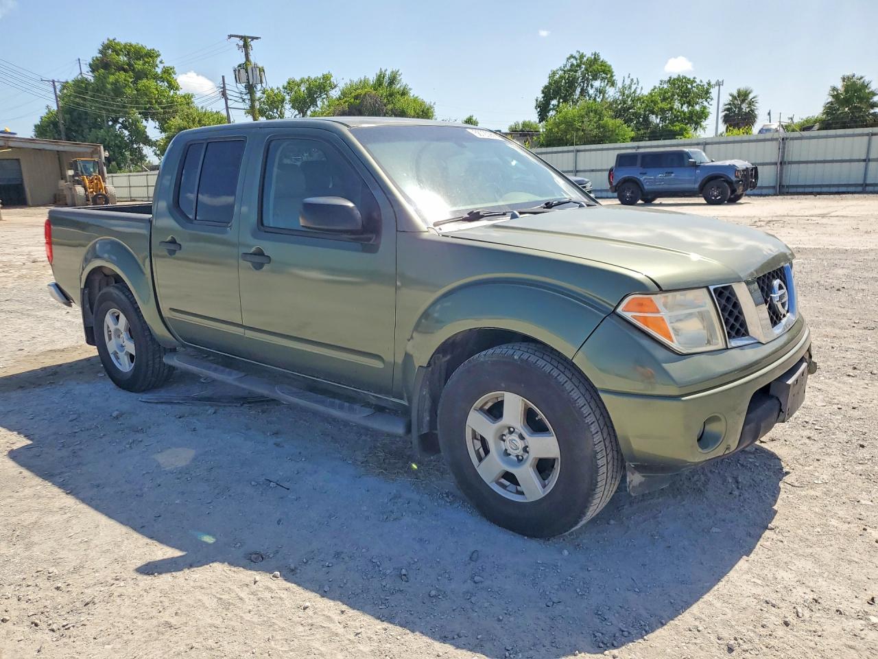 2005 Nissan Frontier Se Green vin: 1N6AD07U25C431864