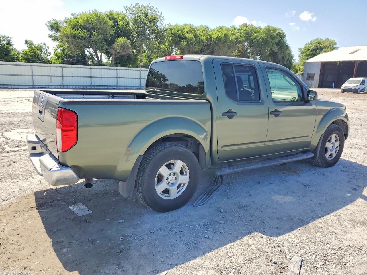 2005 Nissan Frontier Se Green vin: 1N6AD07U25C431864