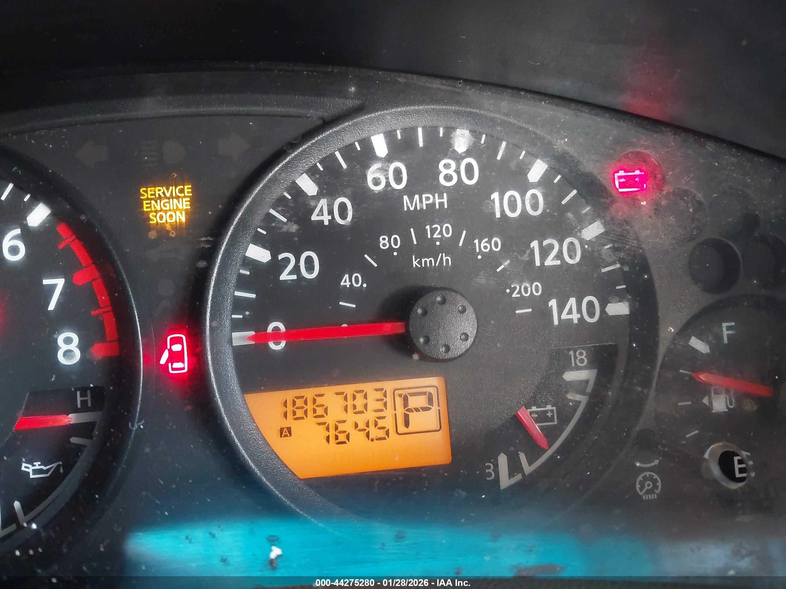 2005 Nissan Frontier Le Black vin: 1N6AD07U25C454125