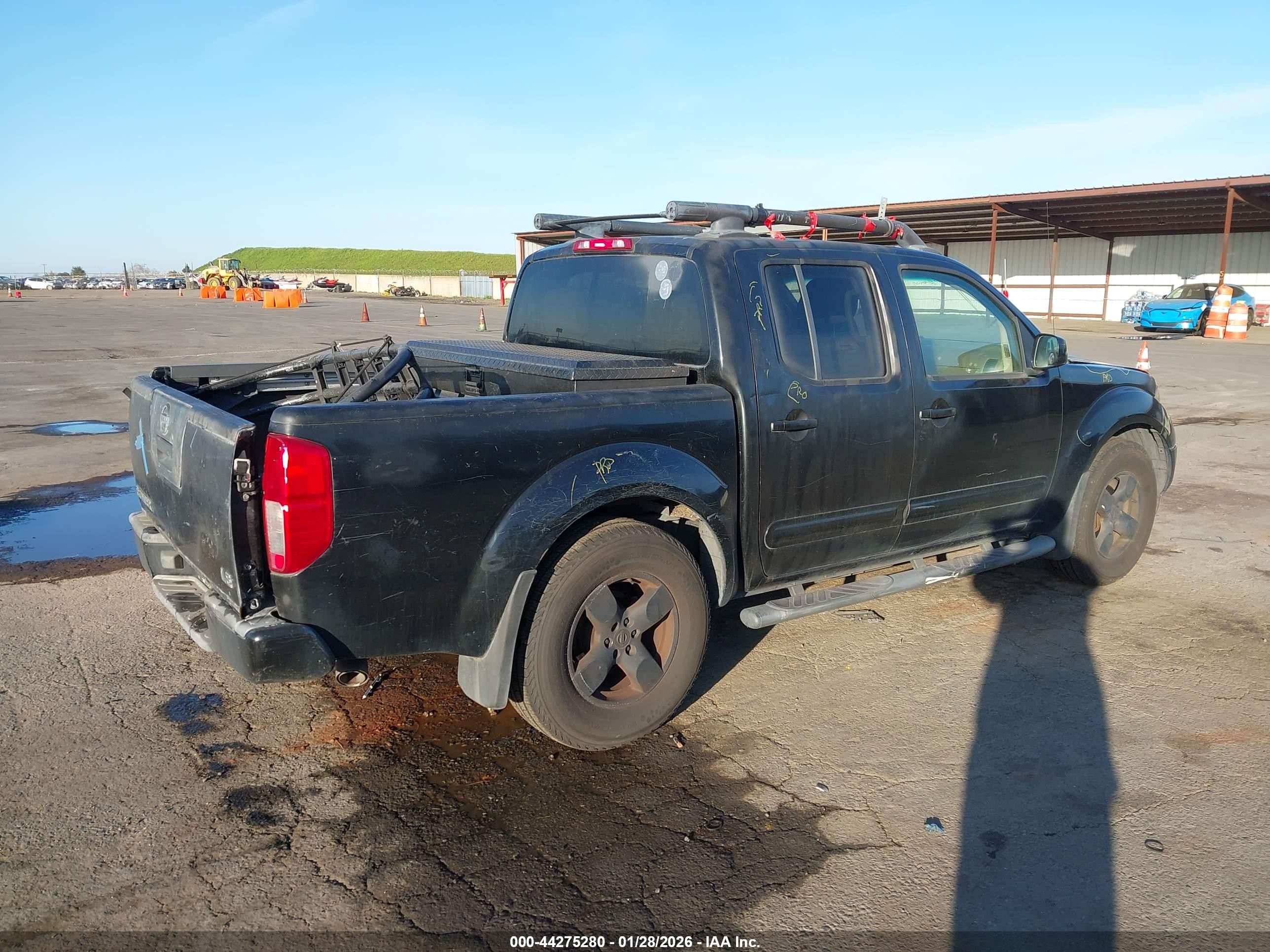 2005 Nissan Frontier Le Black vin: 1N6AD07U25C454125