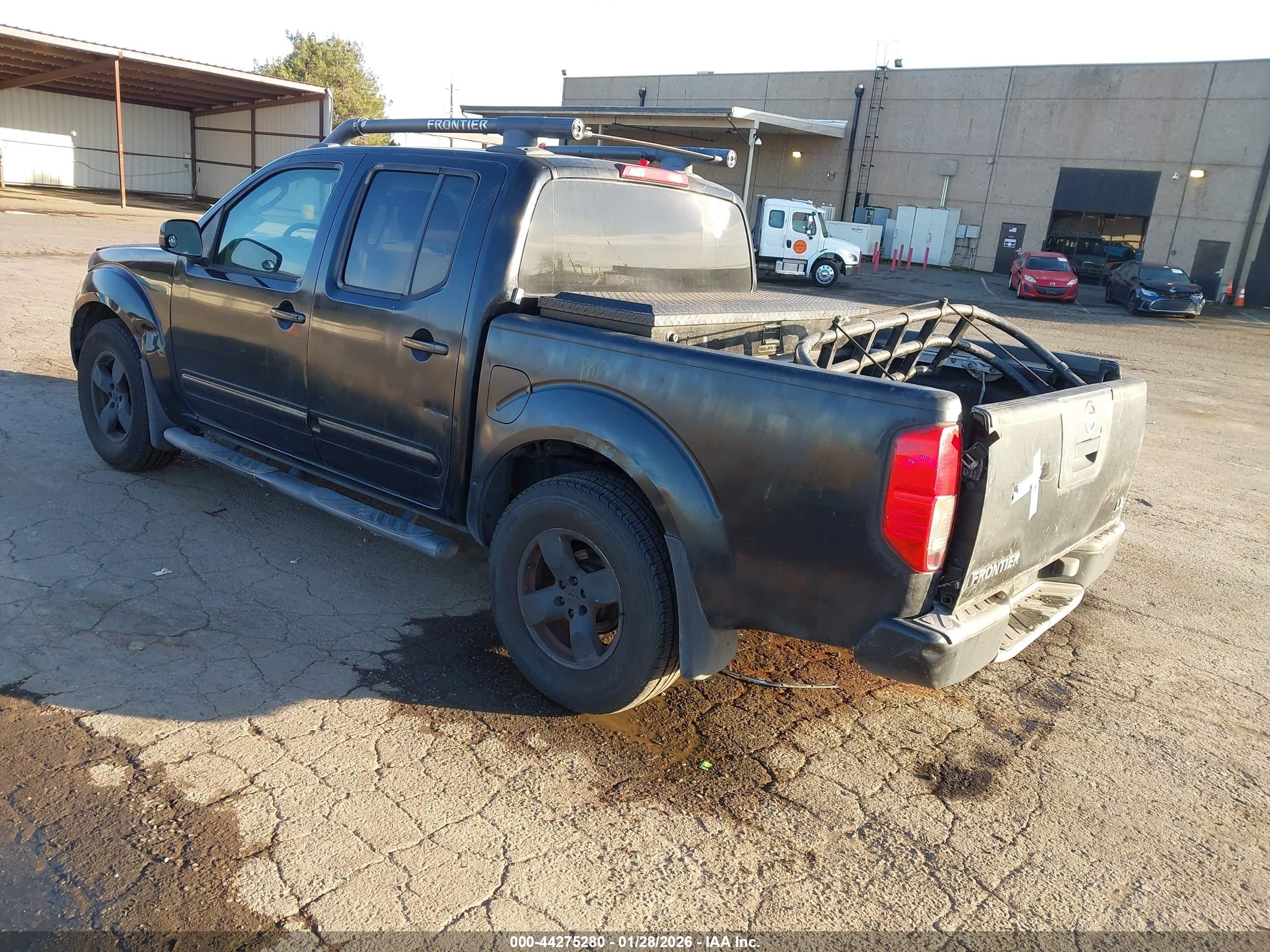 2005 Nissan Frontier Le Black vin: 1N6AD07U25C454125