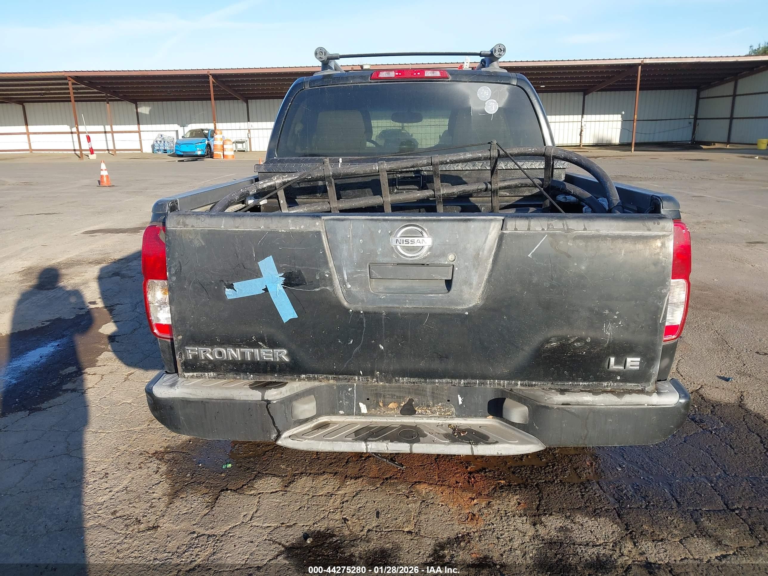 2005 Nissan Frontier Le Black vin: 1N6AD07U25C454125
