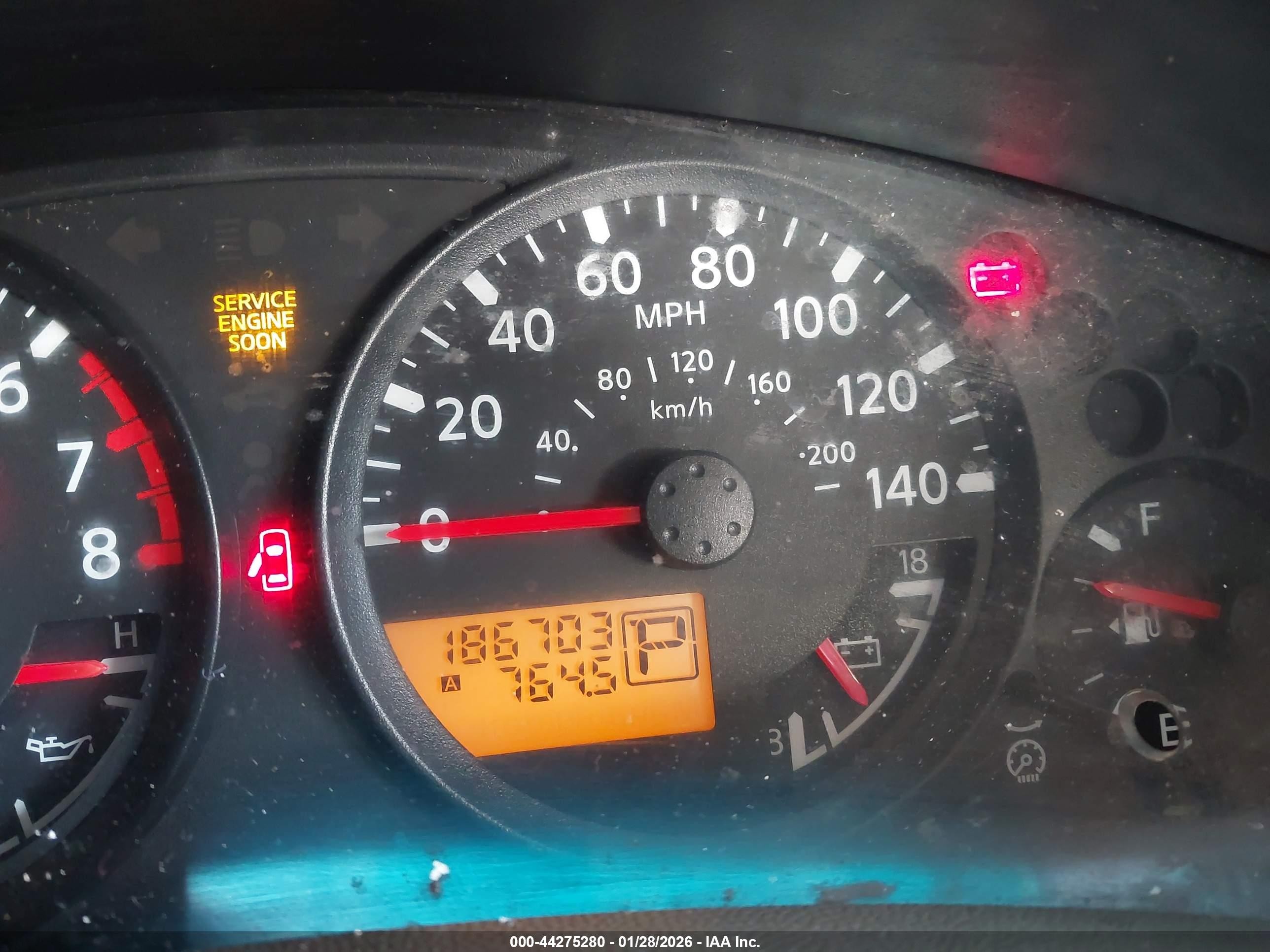2005 Nissan Frontier Le Black vin: 1N6AD07U25C454125
