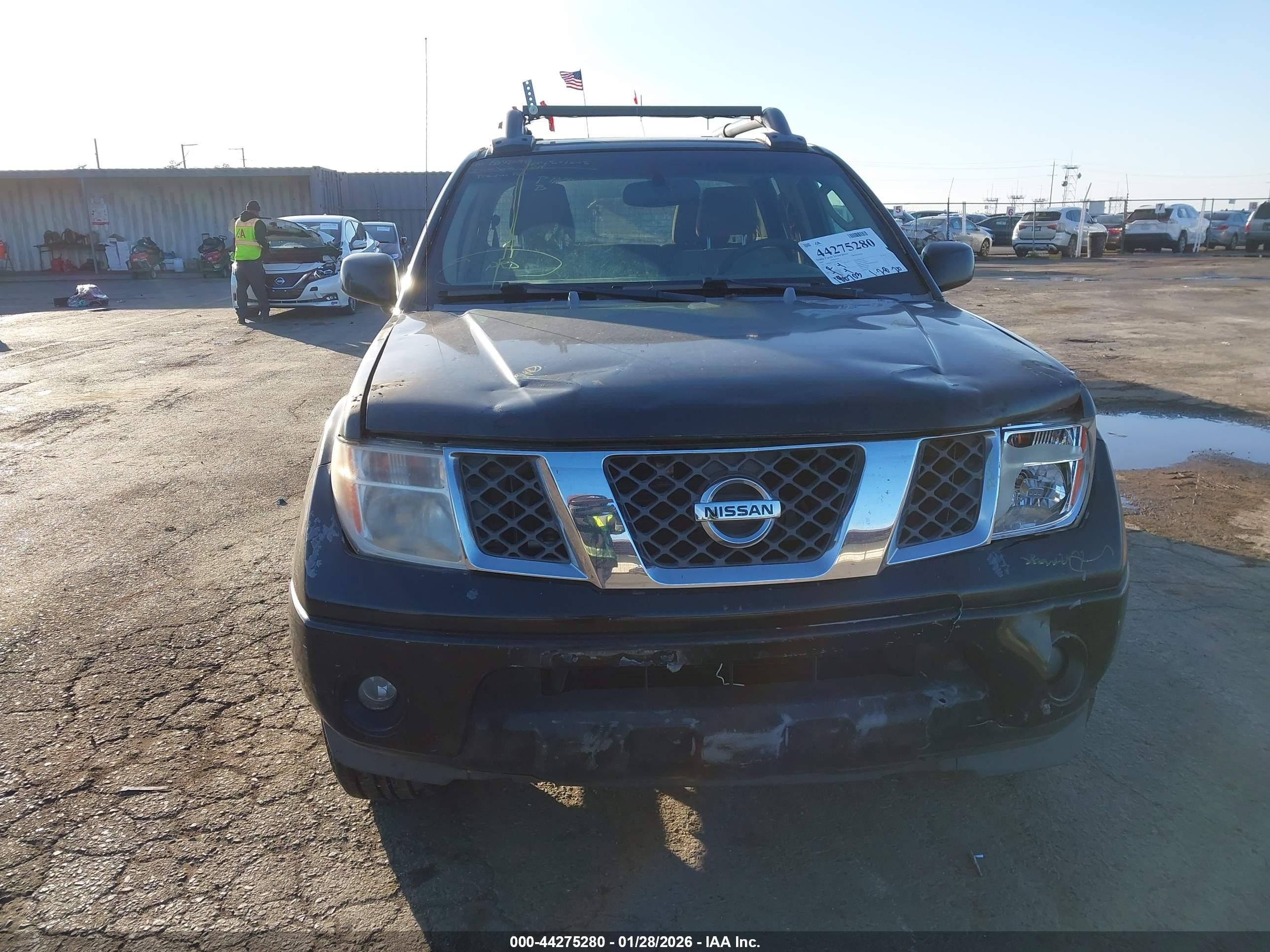 2005 Nissan Frontier Le Black vin: 1N6AD07U25C454125