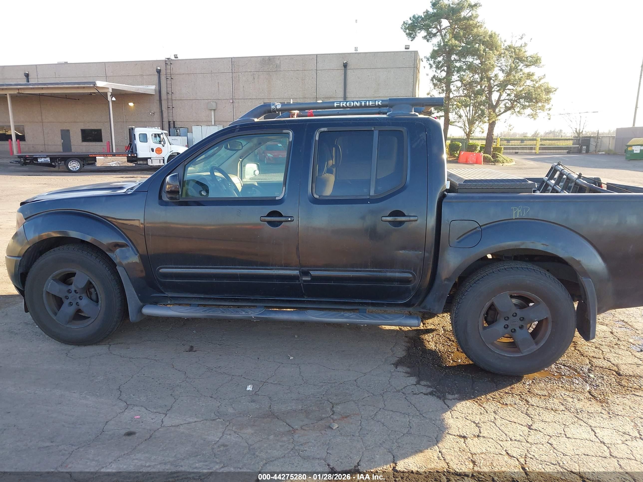 2005 Nissan Frontier Le Black vin: 1N6AD07U25C454125