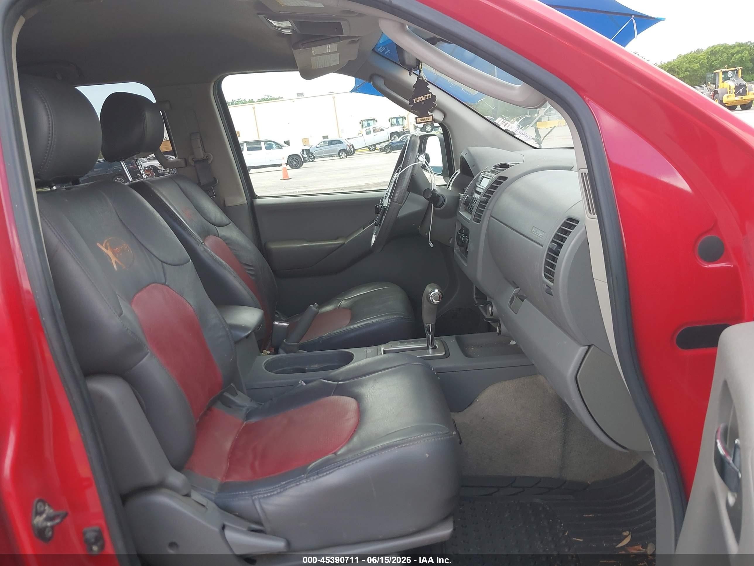 2006 Nissan Frontier Se Red vin: 1N6AD07U26C402625