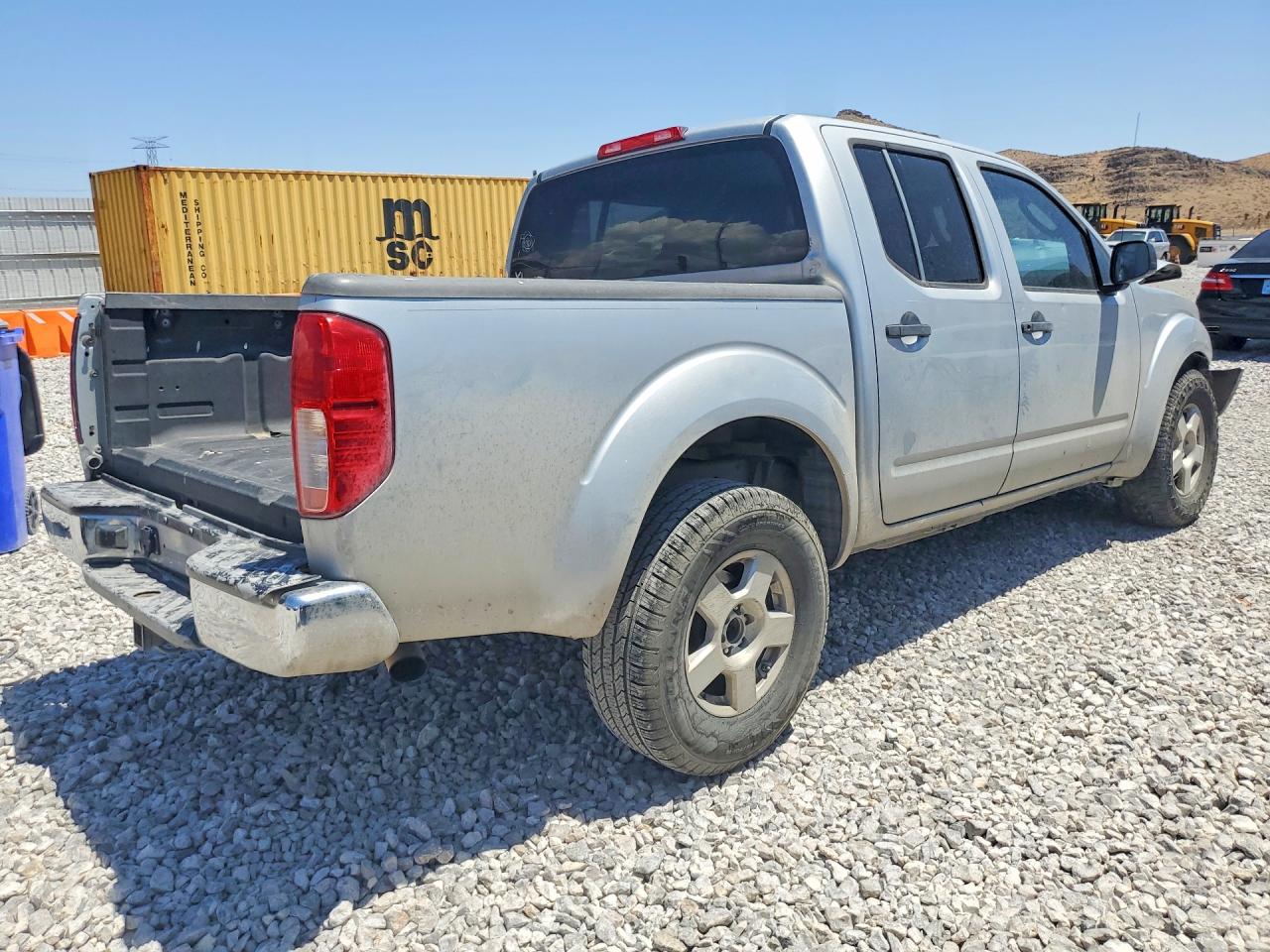 2006 Nissan Frontier Se Silver vin: 1N6AD07U26C419070