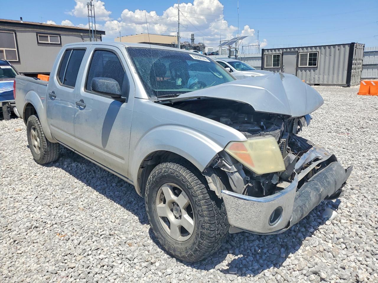 2006 Nissan Frontier Se Silver vin: 1N6AD07U26C419070