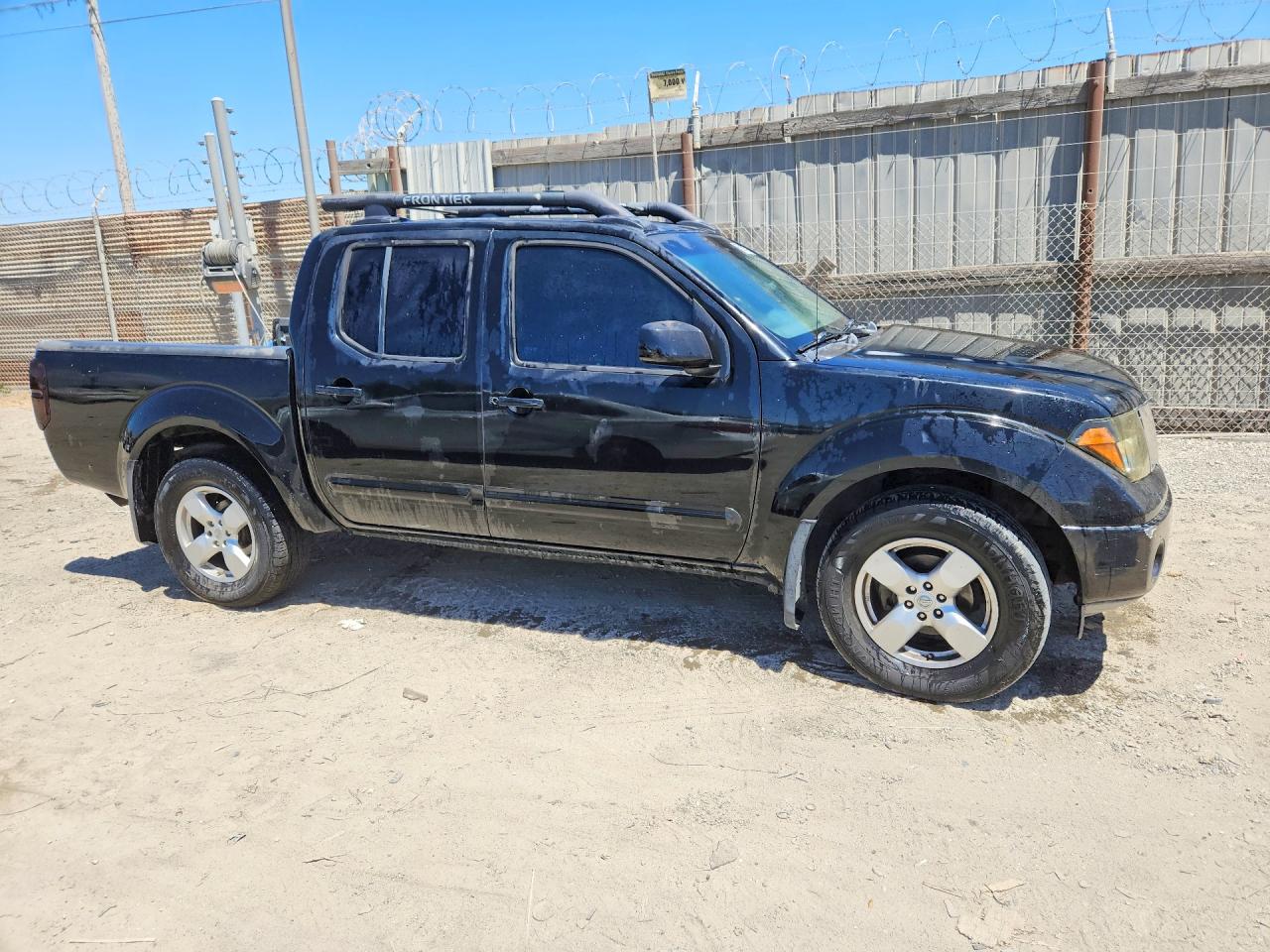 2006 Nissan Frontier Se Black vin: 1N6AD07U26C446270