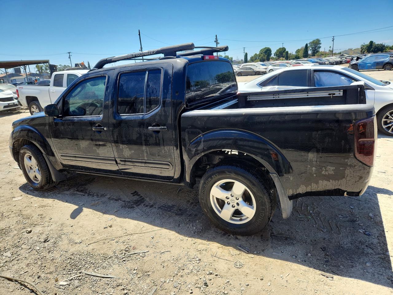 2006 Nissan Frontier Se Black vin: 1N6AD07U26C446270