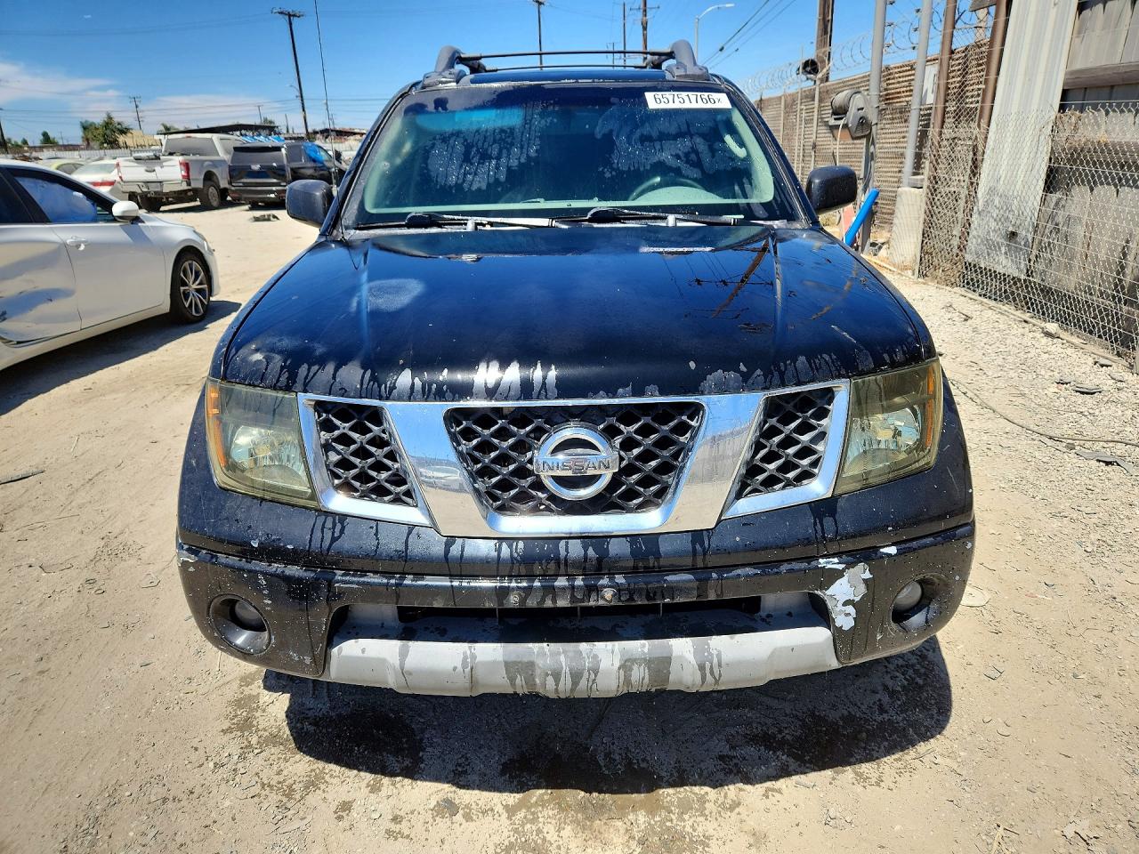 2006 Nissan Frontier Se Black vin: 1N6AD07U26C446270