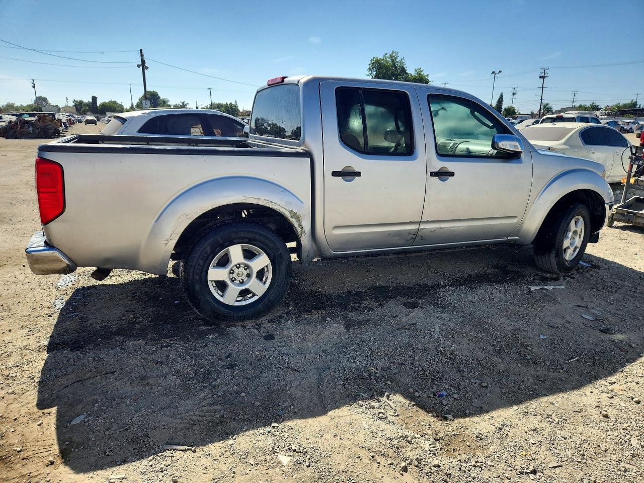 2006 Nissan Frontier Se Silver vin: 1N6AD07U26C451839
