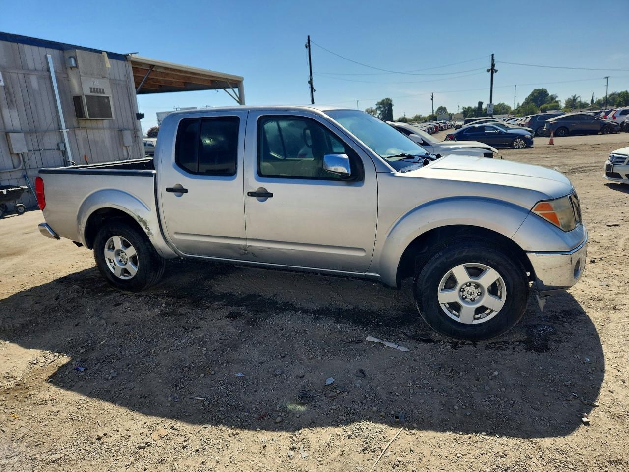 2006 Nissan Frontier Se Silver vin: 1N6AD07U26C451839