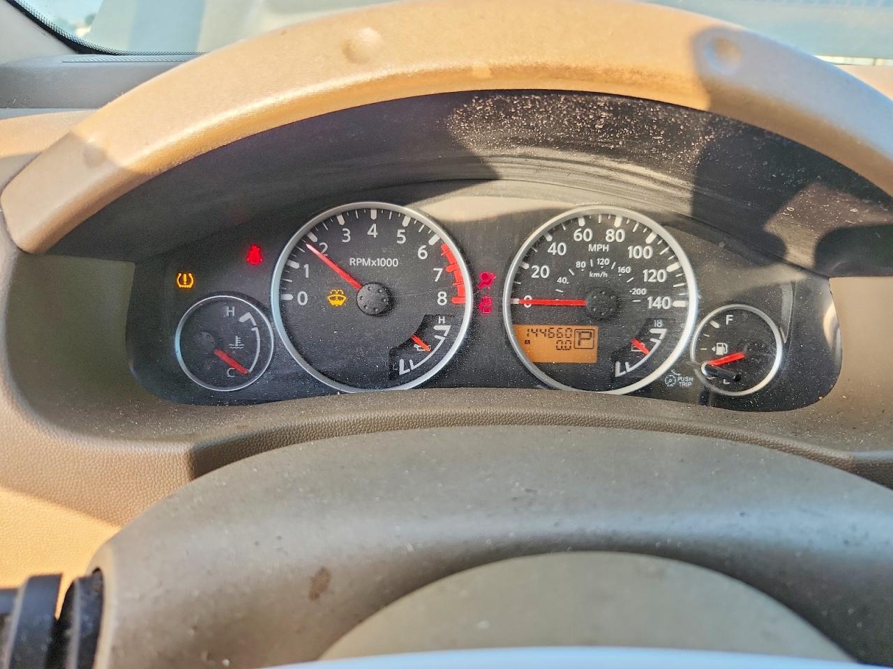 2007 Nissan Frontier Se Beige vin: 1N6AD07U27C462356