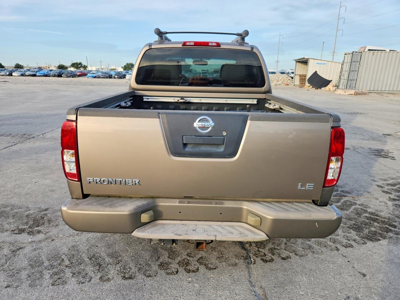 2007 Nissan Frontier Se Beige vin: 1N6AD07U27C462356
