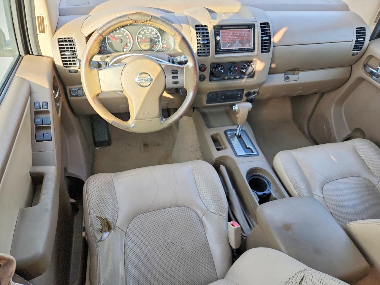 2007 Nissan Frontier Se Beige vin: 1N6AD07U27C462356