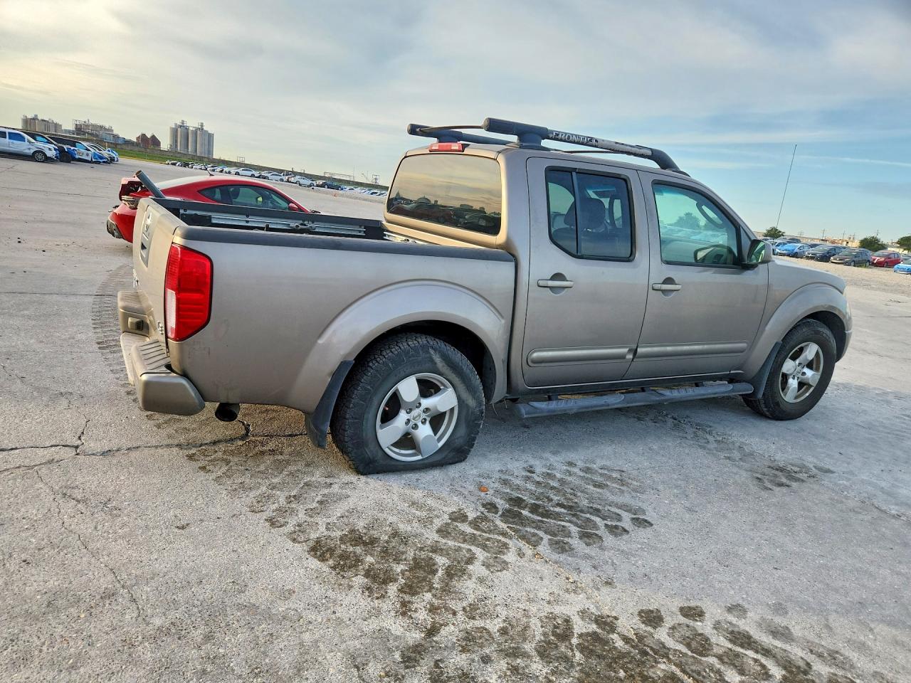 2007 Nissan Frontier Se Beige vin: 1N6AD07U27C462356