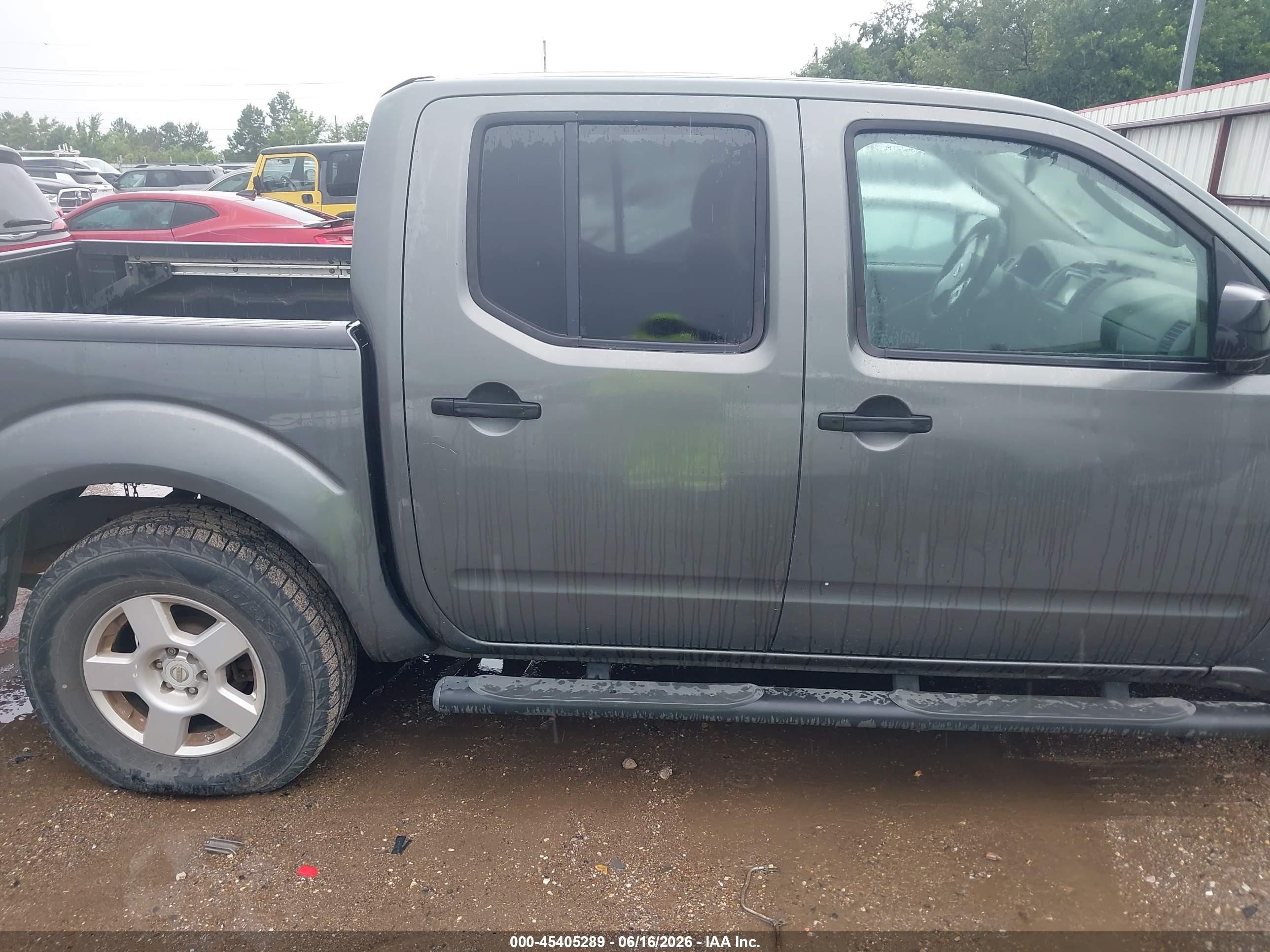 2008 Nissan Frontier Se Gray vin: 1N6AD07U28C412879