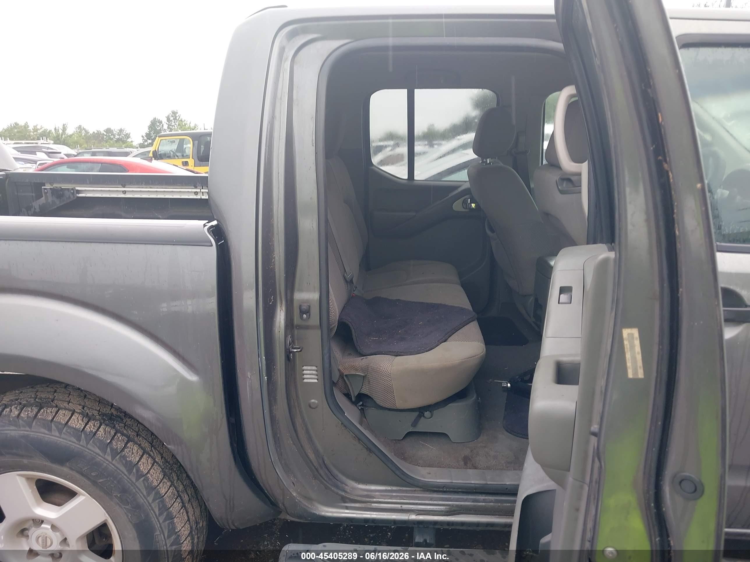 2008 Nissan Frontier Se Gray vin: 1N6AD07U28C412879