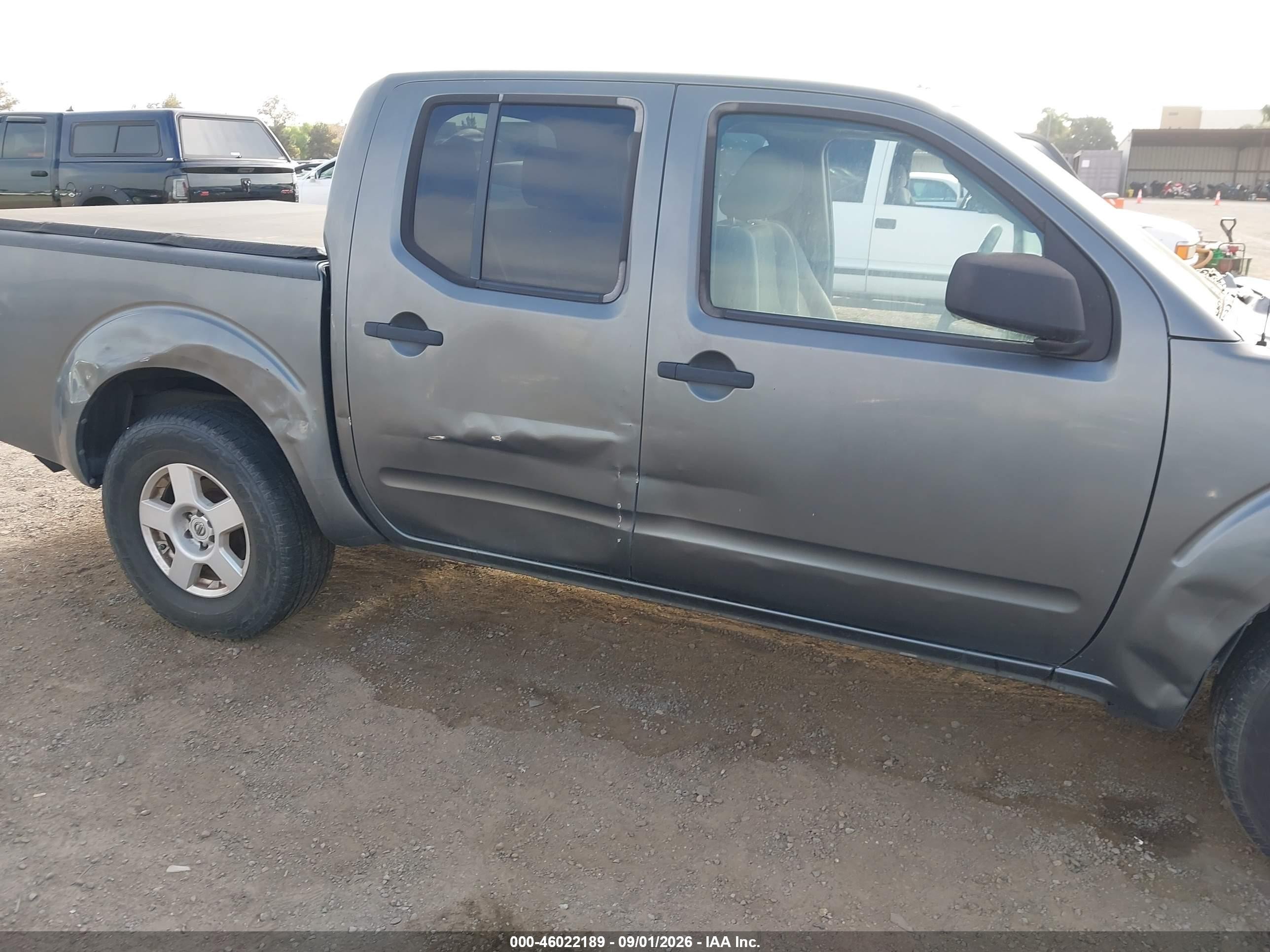 2006 Nissan Frontier Se Gray vin: 1N6AD07U36C456855
