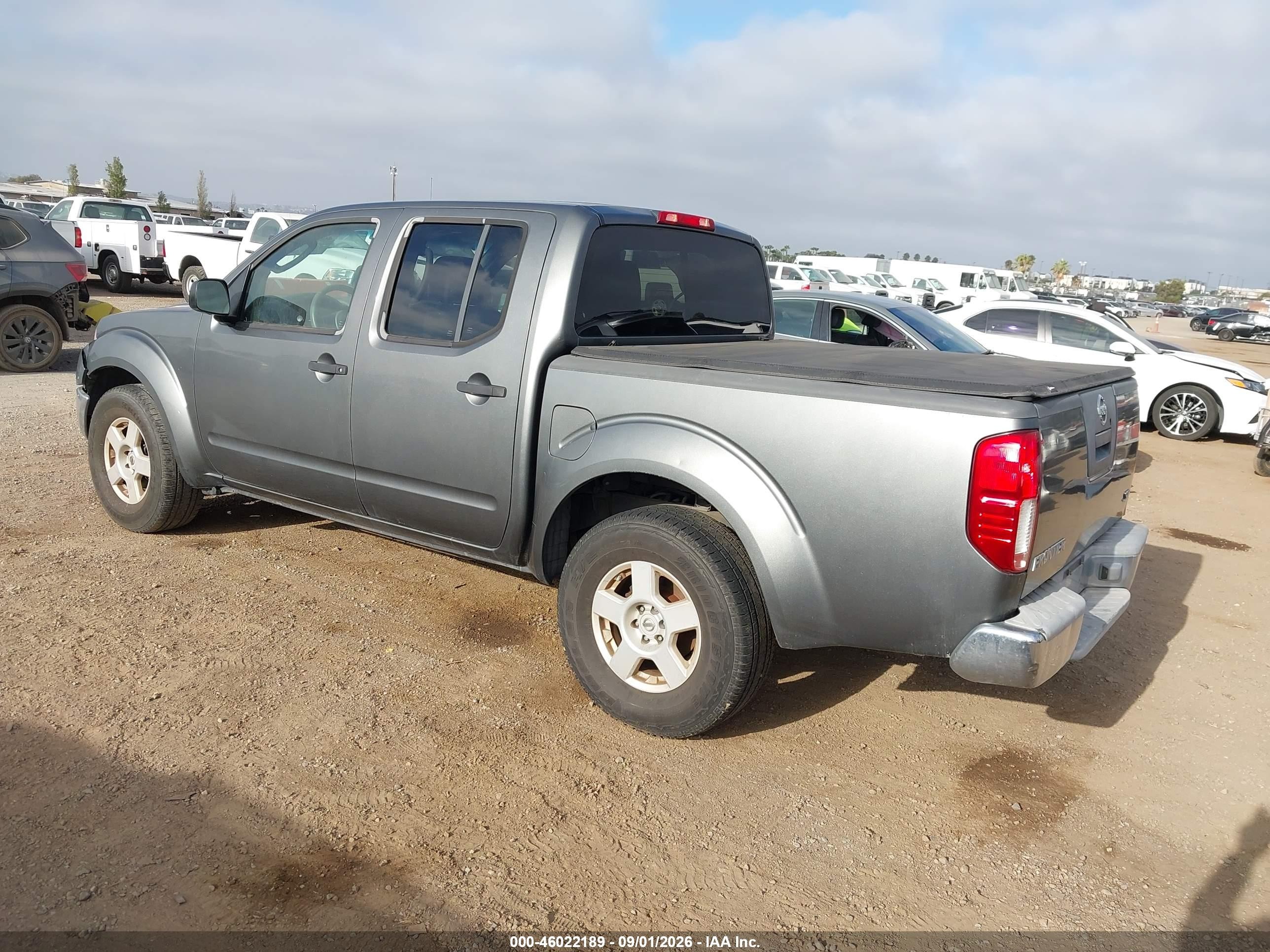 2006 Nissan Frontier Se Gray vin: 1N6AD07U36C456855