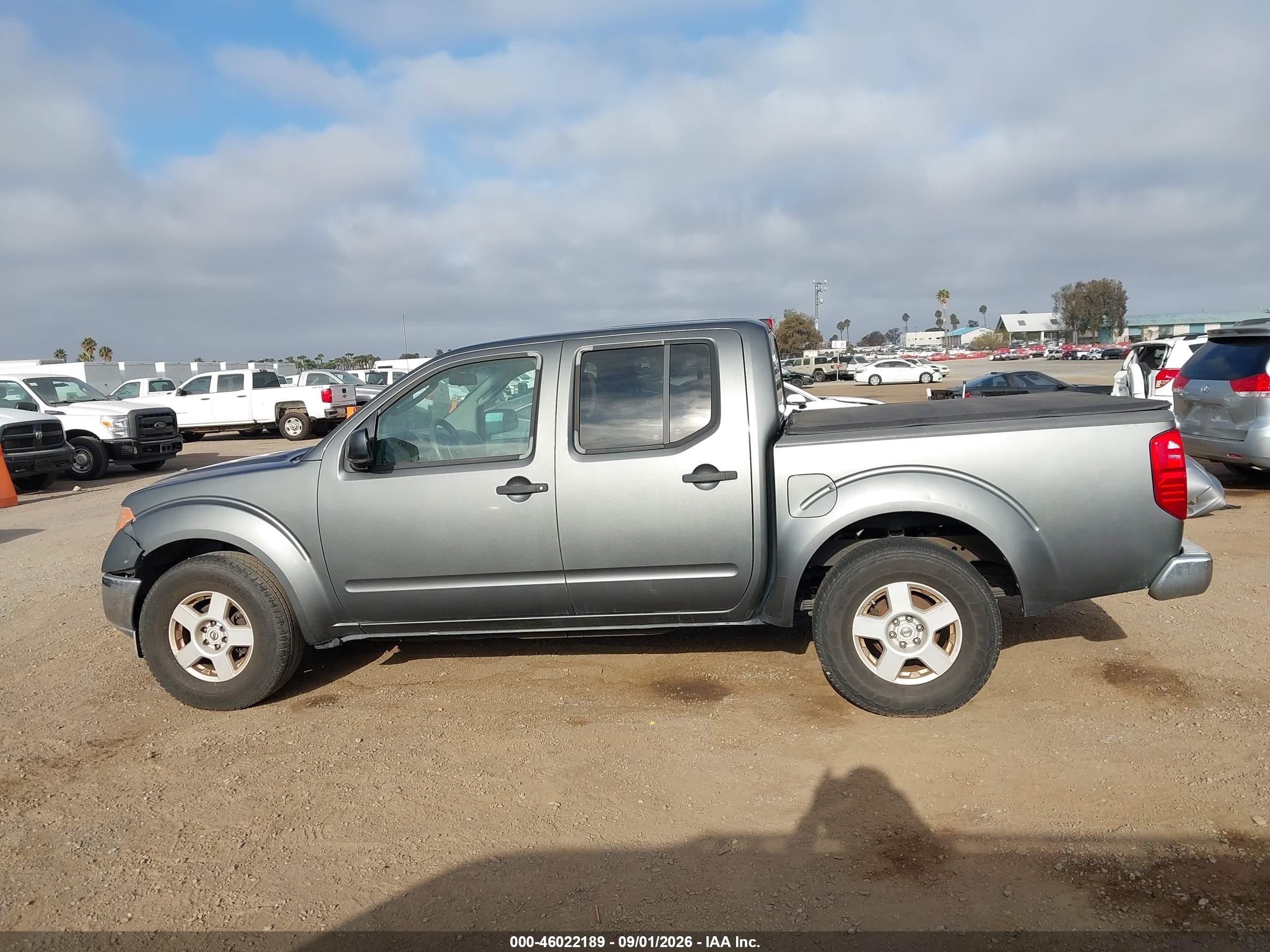 2006 Nissan Frontier Se Gray vin: 1N6AD07U36C456855