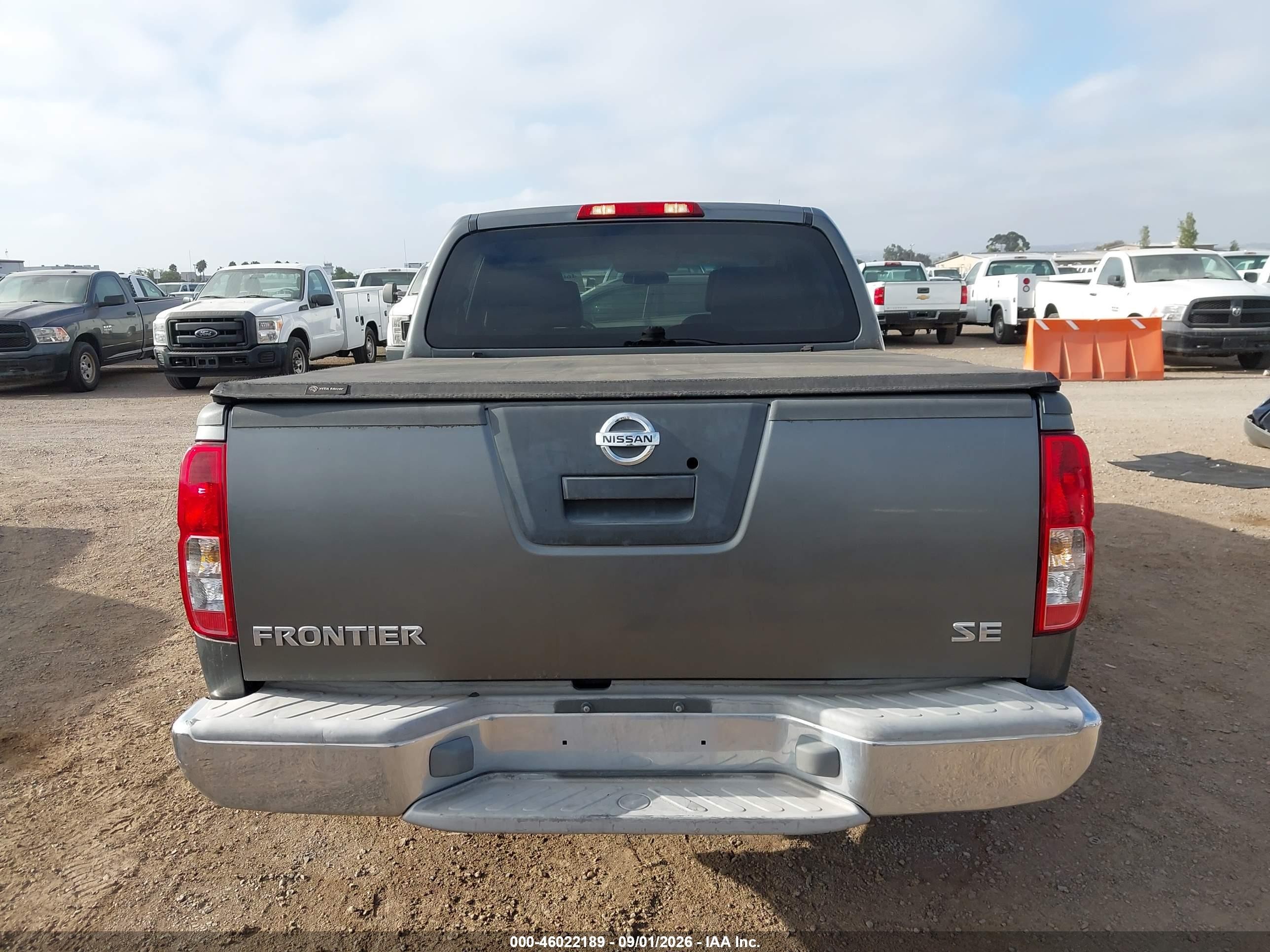 2006 Nissan Frontier Se Gray vin: 1N6AD07U36C456855
