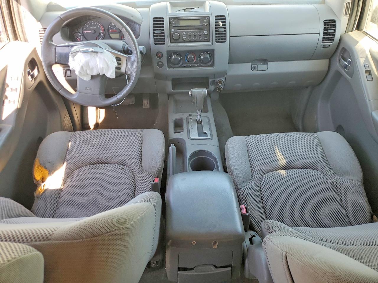 2006 Nissan Frontier Se White vin: 1N6AD07U36C463806