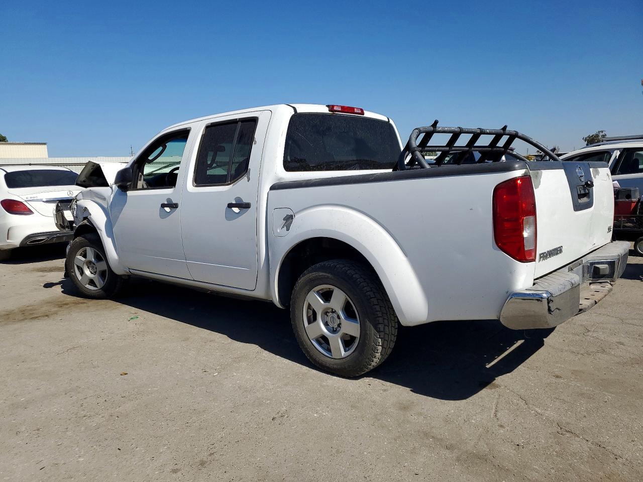 2006 Nissan Frontier Se White vin: 1N6AD07U36C463806