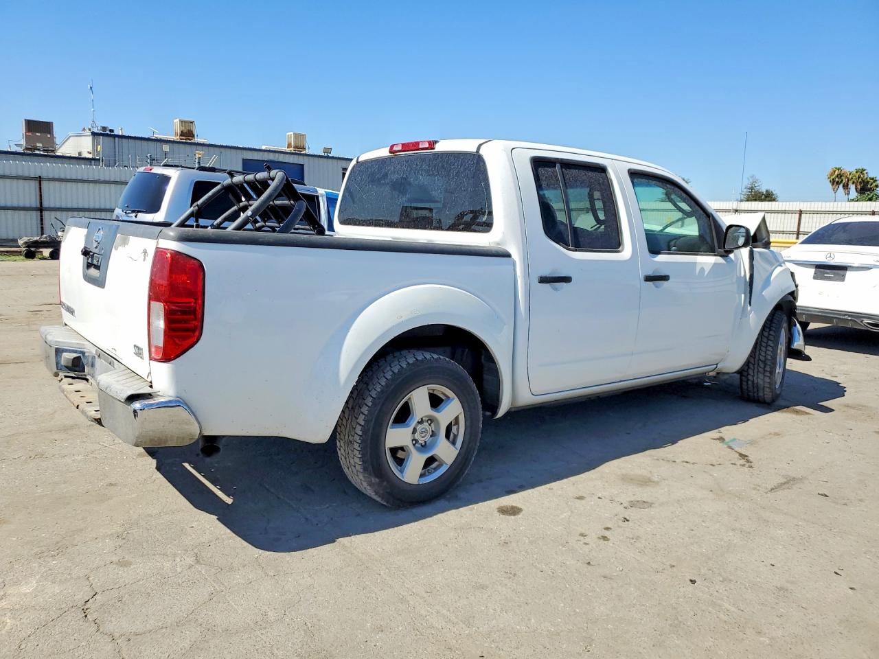2006 Nissan Frontier Se White vin: 1N6AD07U36C463806