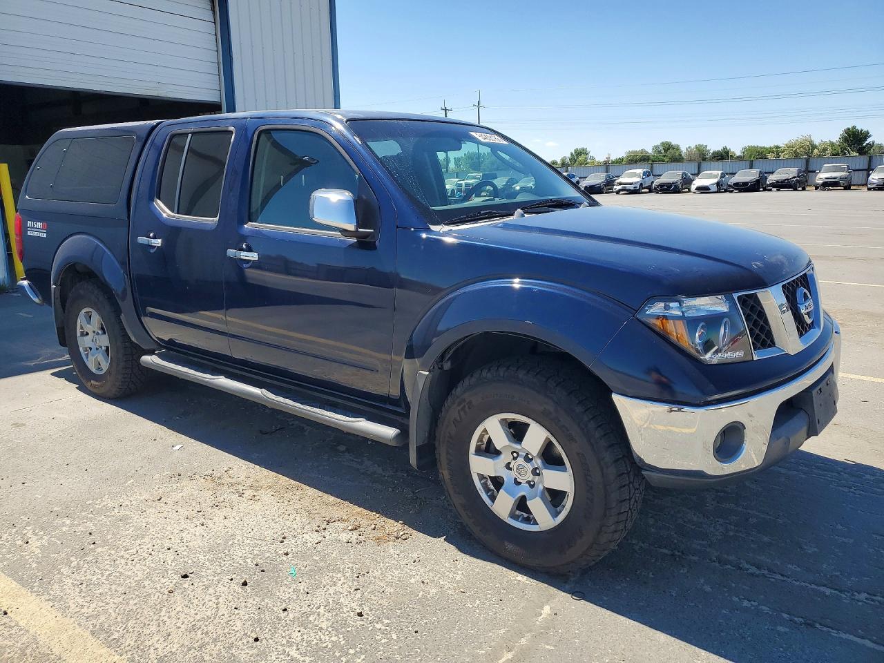 2006 Nissan Frontier Se Blue vin: 1N6AD07U36C465040