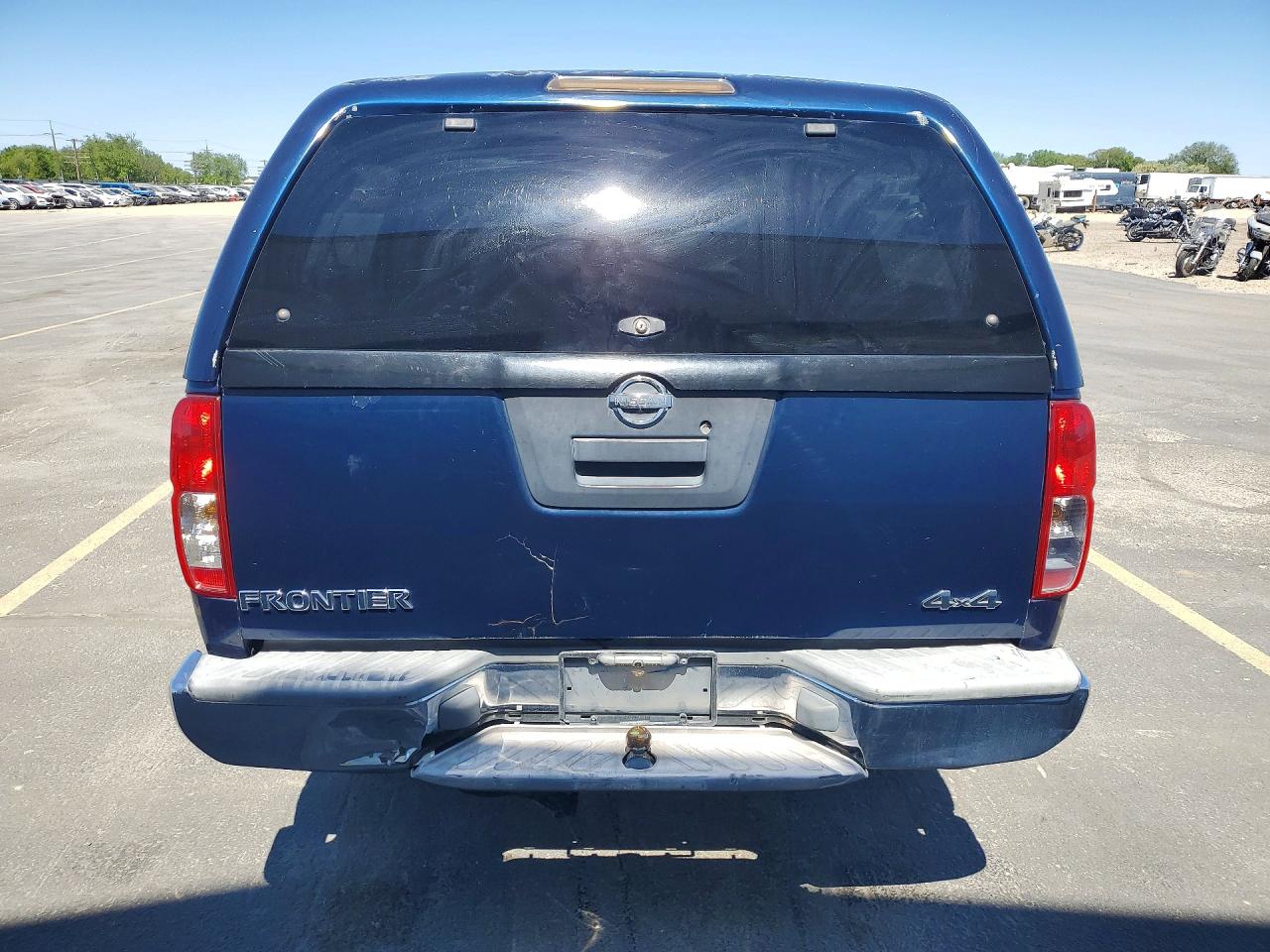 2006 Nissan Frontier Se Blue vin: 1N6AD07U36C465040