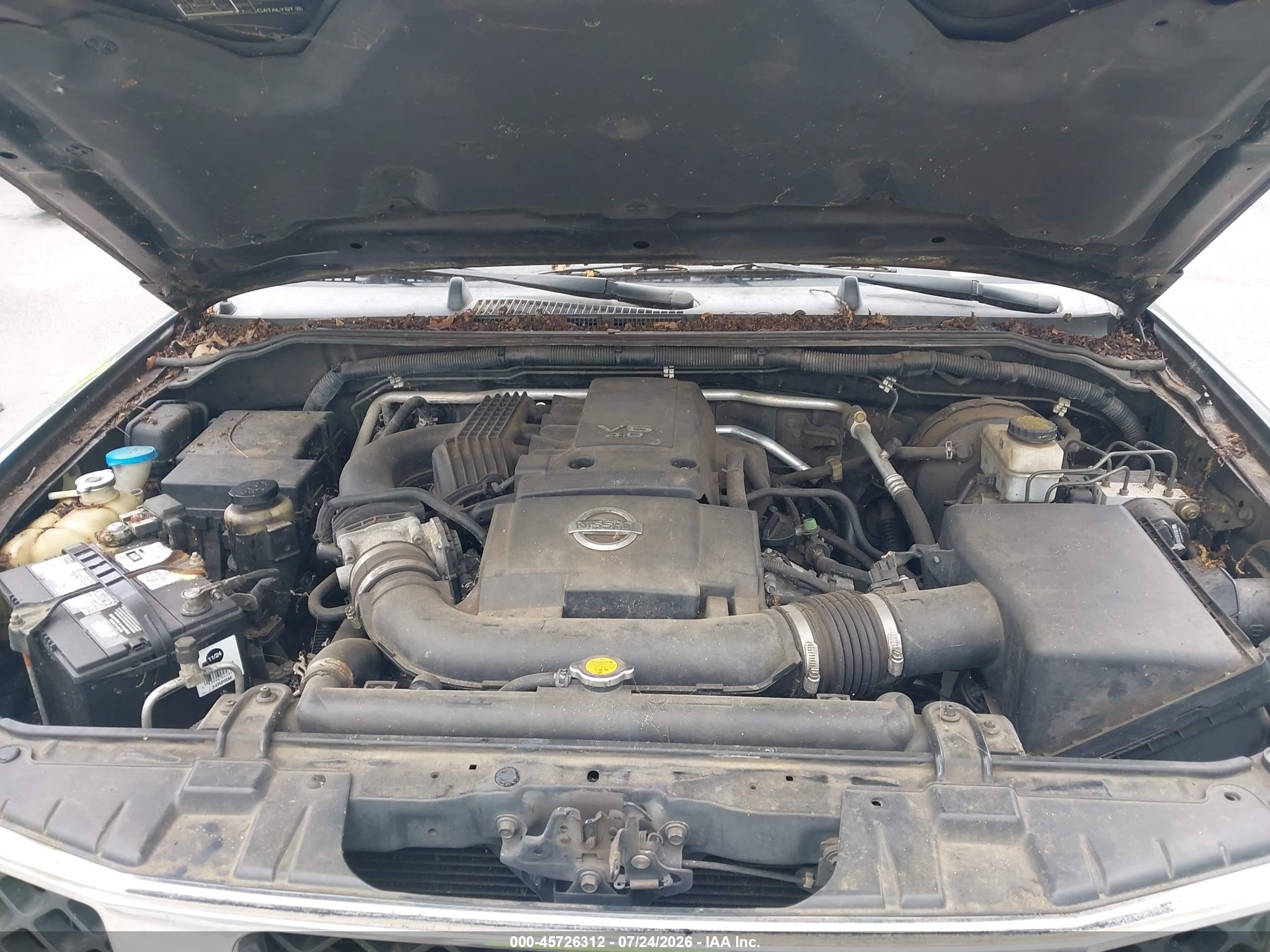 2006 Nissan Frontier Se Gray vin: 1N6AD07U36C468925