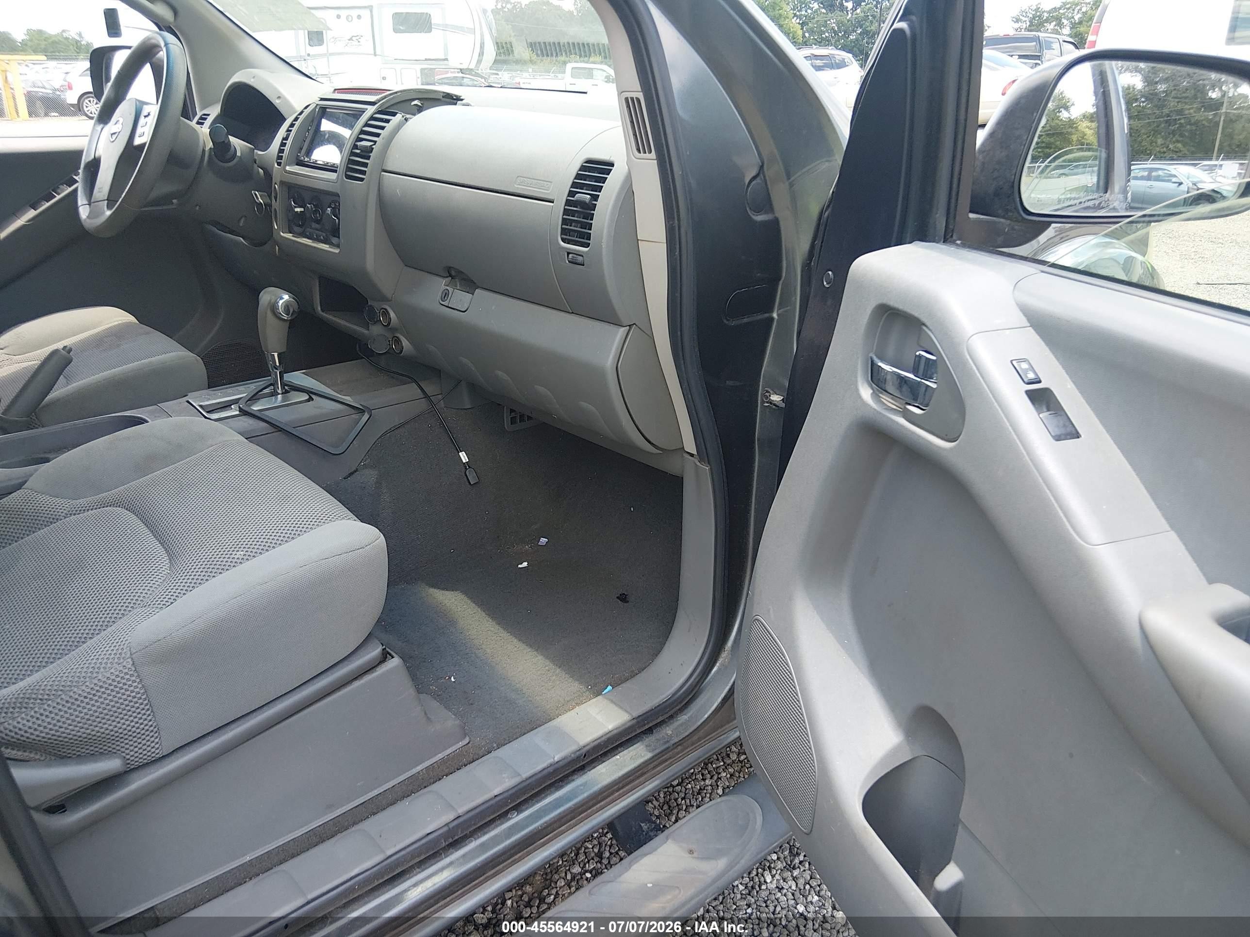 2007 Nissan Frontier Se Gray vin: 1N6AD07U37C440477