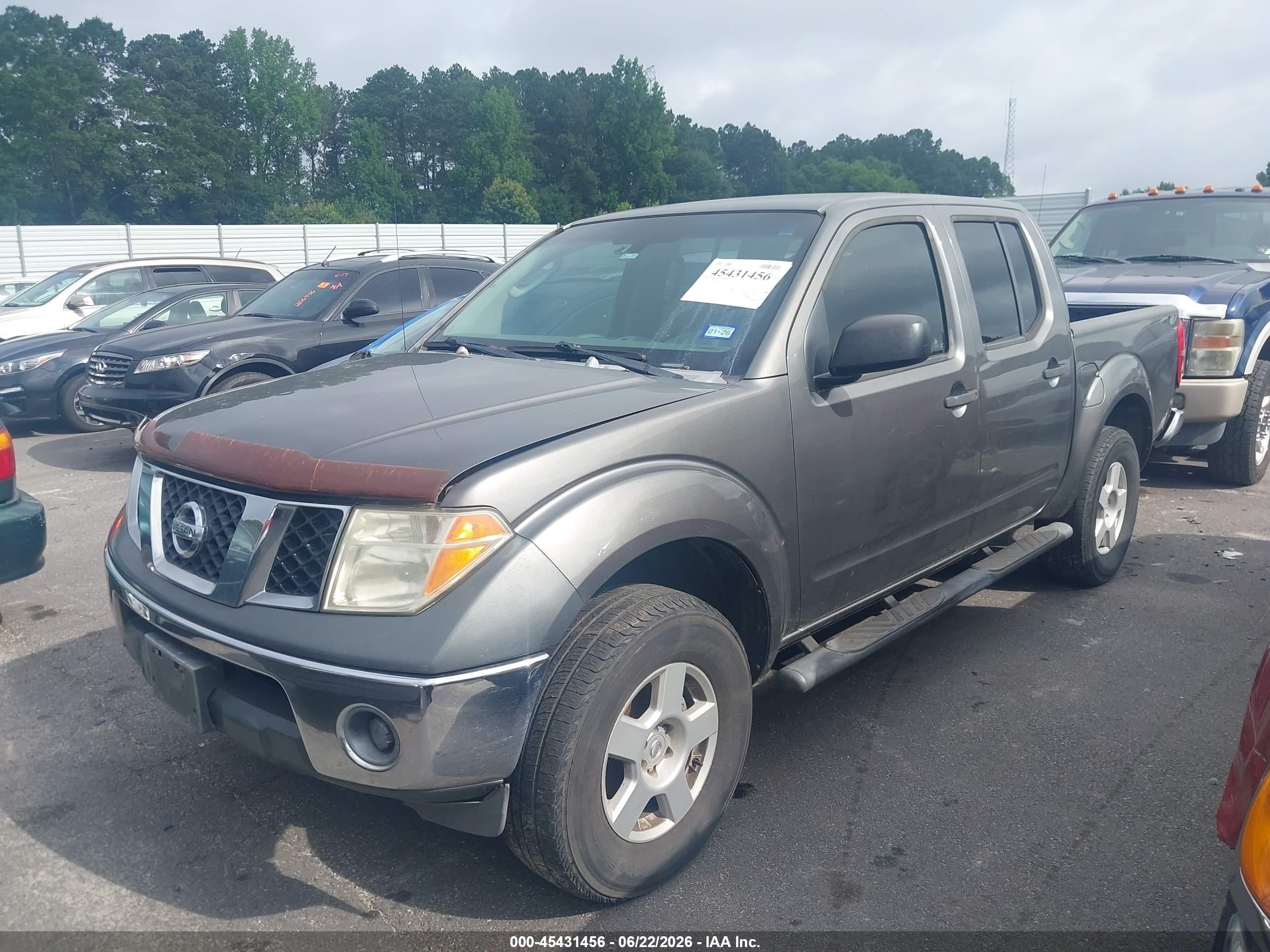 2007 Nissan Frontier Se Brown vin: 1N6AD07U37C441497